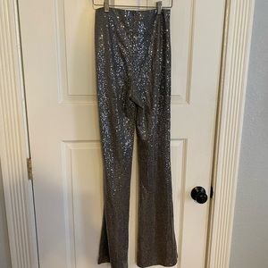 Blue Blush sequin pants